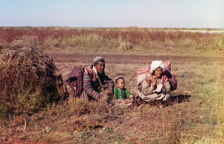 Nomadski Kirgizi na Golodnaijanskoj stepi (današnji Uzbekistan i Kazahstan)
